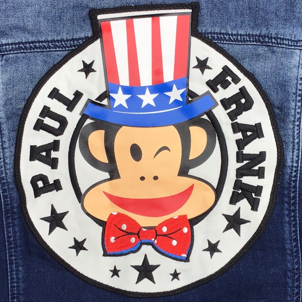 Denim Jacket 🇺🇸 with a Fun Patriotic 🎉 Theme